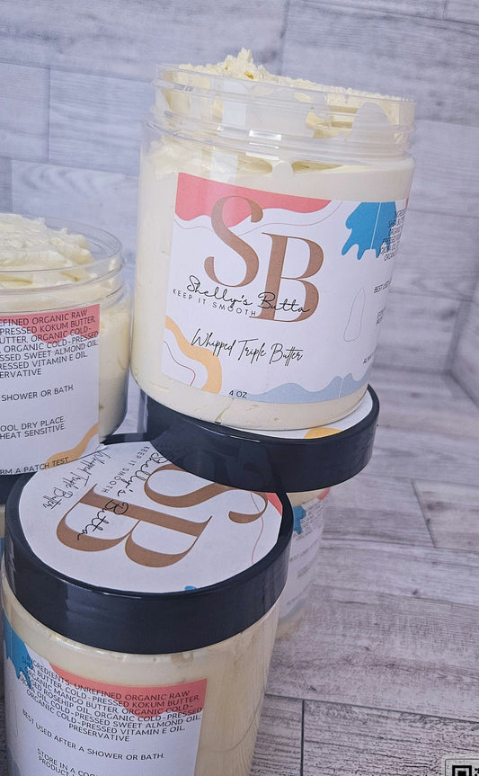 Shelly’s Butta Triple Butter | Ultra-Rich Hydration for Luxuriously Soft Skin 🌿