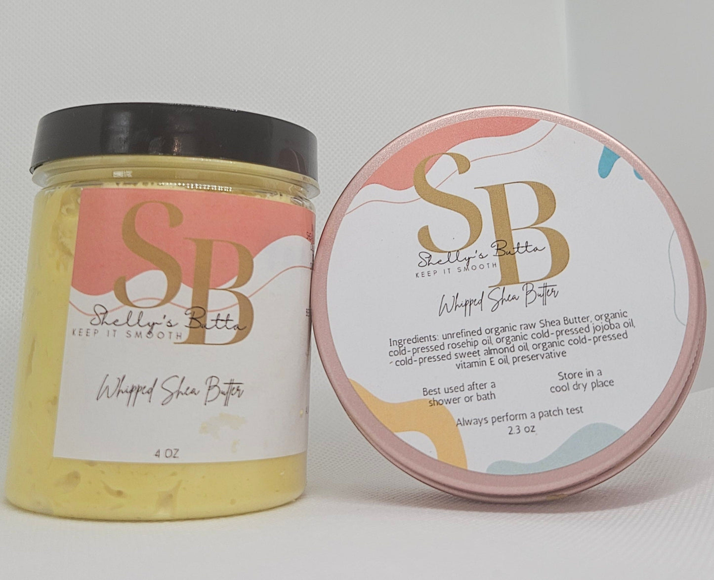 Whipped Shea Butter – 100% Natural Moisture for Skin & Hair | Shelly’s Butta 1 oz sample