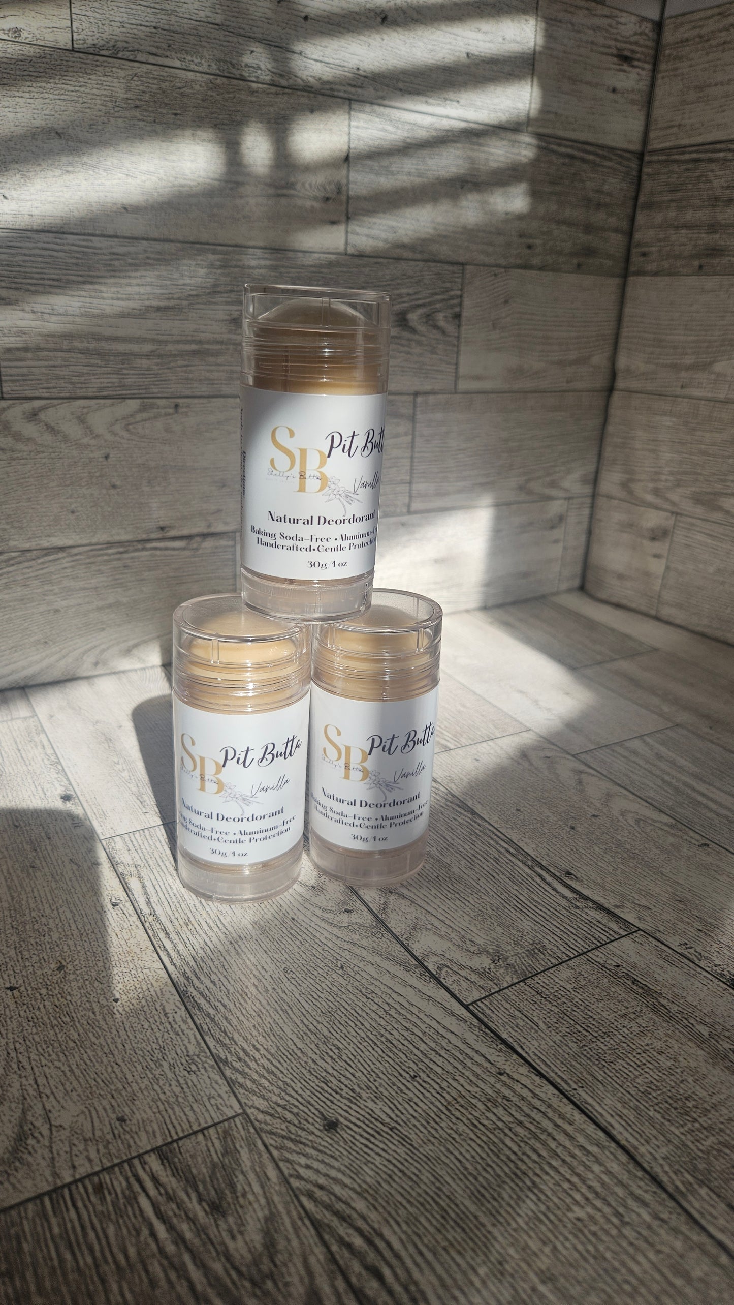 ✨ Pit Butta – Vanilla ✨
Natural Deodorant | Aluminum-Free | Vegan | Handmade Underarm Care