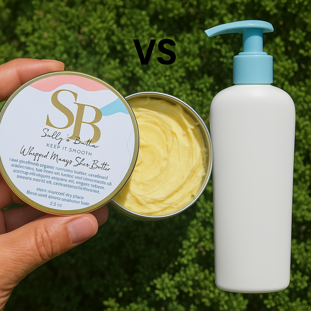 Handmade Body Butters VS Mass-Produced Ones