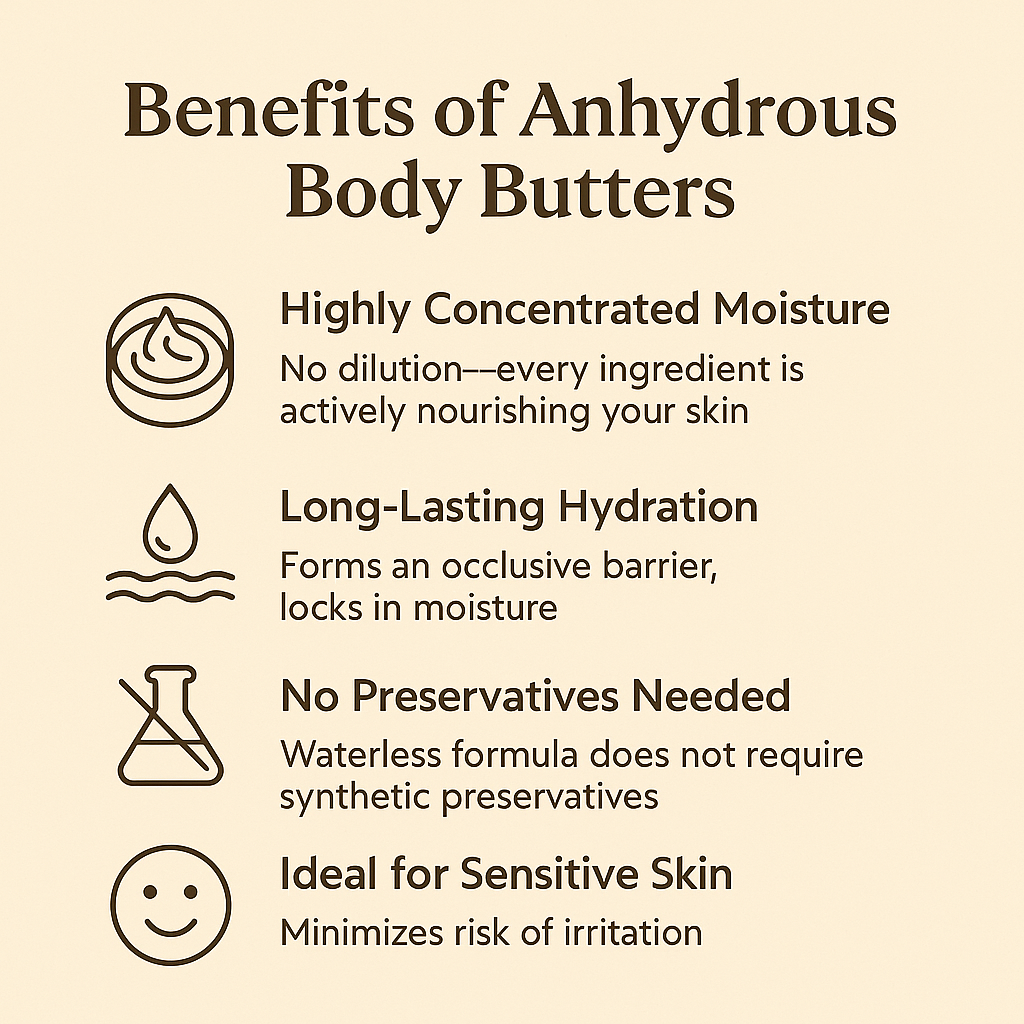 The Benefits of Anhydrous Body Butters