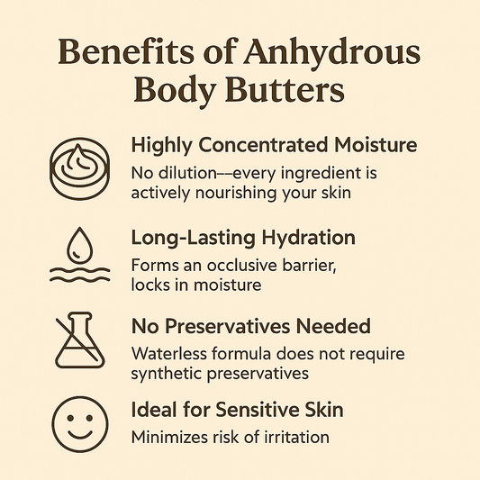 The Benefits of Anhydrous Body Butters