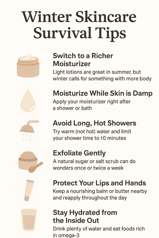 ❄️ Keep Your Glow: Beating Winter Dry Skin Naturally